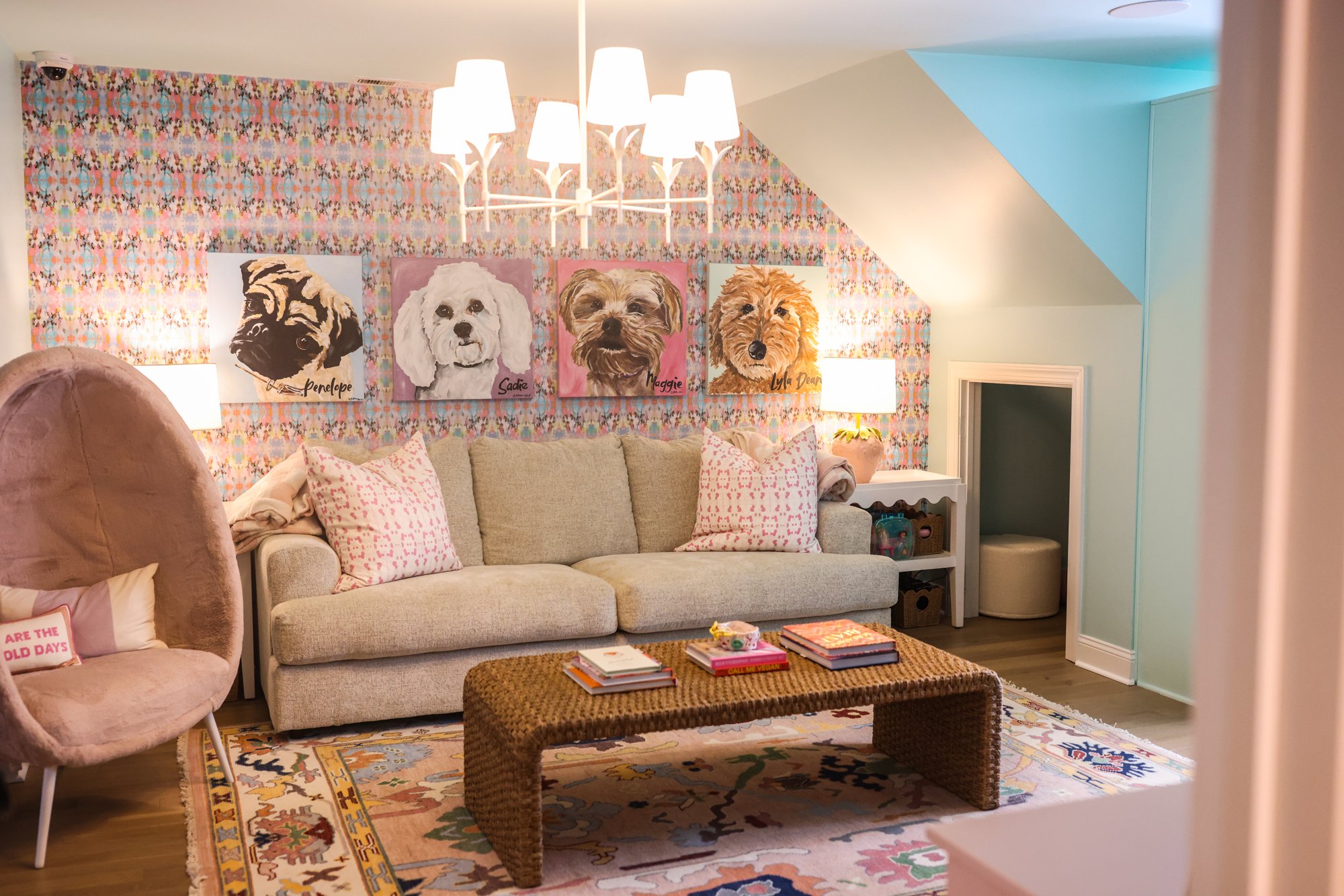 Curated & Crafted: Turning Our Upstairs Hallway and Playroom into a Bright Tween & Teen Space